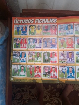 Lote álbumes de la liga totalmente completos