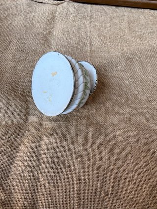 Joyero de cerámica con diseño floral 8,5 cm