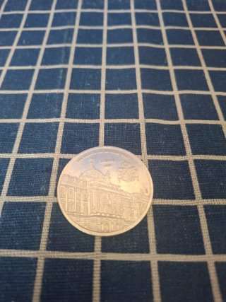 PLATA 925 LOEWE MONEDA 150 ANIVERSARIO