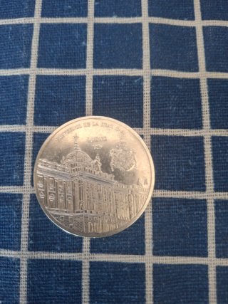 PLATA 925 LOEWE MONEDA 150 ANIVERSARIO