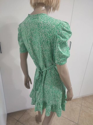 Abito fantasia verde/bianco tg S/M