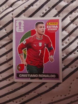 Cristiano Ronaldo Panini Extra Sticker