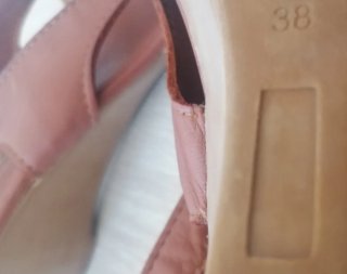 Sandalias cuña verano mujer talla 38