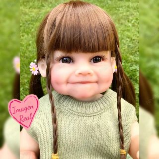 Muñeca reborn bebé silicona