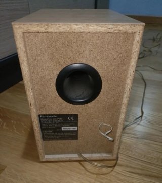 Altavoces Panasonic Marrones