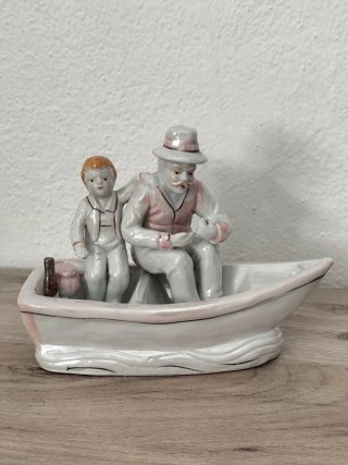 Figura vintage de porcelana