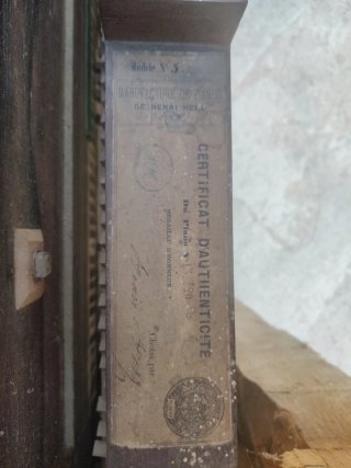 Piano antiguo madera Henri Herz