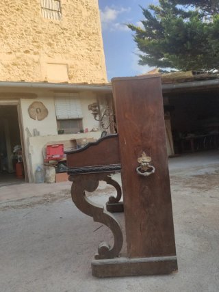Piano antiguo madera Henri Herz