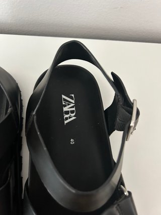 Sandalias Zara Negras Talla 40