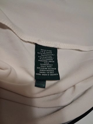 Vestido Ralph Lauren Talla 42 Floral Azul Blanco