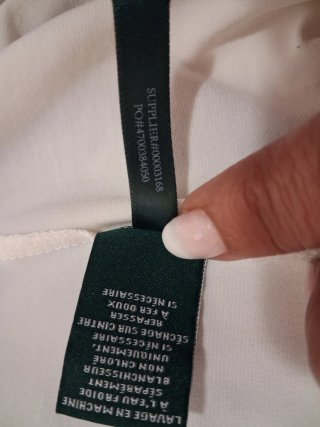 Vestido Ralph Lauren Talla 42 Floral Azul Blanco