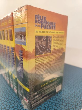 Lote  Cintas VHS Félix Rodríguez de la Fuente