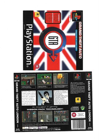 Grand Theft Auto: London 1969 PS1 caratulas