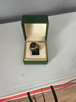 Anillo Reloj Casio Color Oro