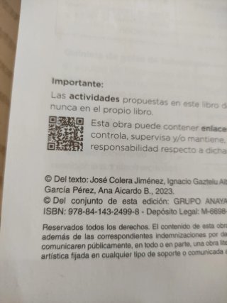 Matemáticas B. 4o de ESO