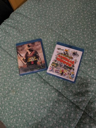 2 Blu-ray: Wolf Creek 2 y Animal House