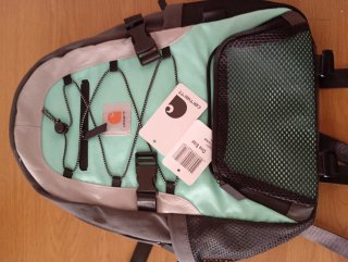 Mochila Carhartt Gris y Menta