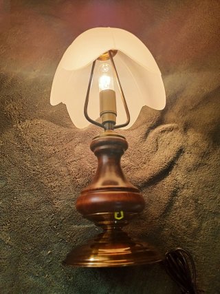 Lámpara de mesa vintage "Candyol"