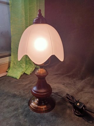 Lámpara de mesa vintage "Candyol"
