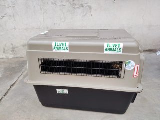 2 Trasportini per Cani Grandi Beige/Nero