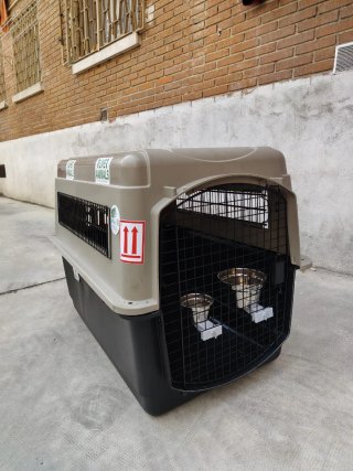2 Trasportini per Cani Grandi Beige/Nero