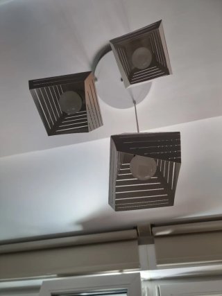 Lámpara Colgante Moderna 3 Luces