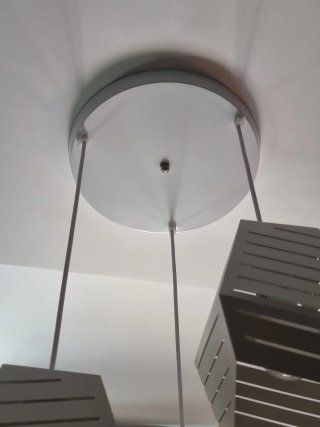 Lámpara Colgante Moderna 3 Luces