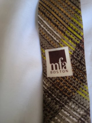 Corbata MFA Boston Seda