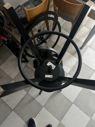 Taburete alto negro ajustable (x2)