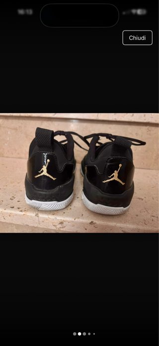Scarpe Jordan One Take 4 Uomo Nero Oro