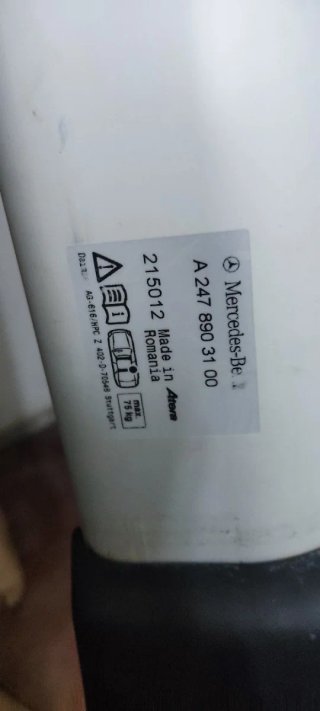 Cofre portaequipajes Mercedes-Benz