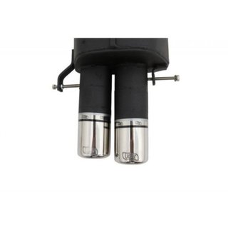 Silencioso escape para BMW Serie 5 E60 look M Dobl