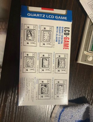 Maquinita LCD Game & Watch Años 80