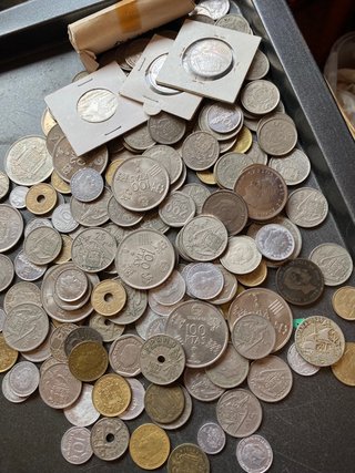 1 kg Monedas Españolas