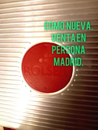 Rolser 6 peldaños como nueva.