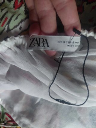 Vestido Boho Zara Talla S
