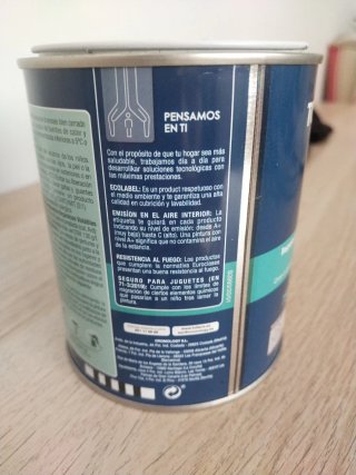 Pintura azul para forja y metales