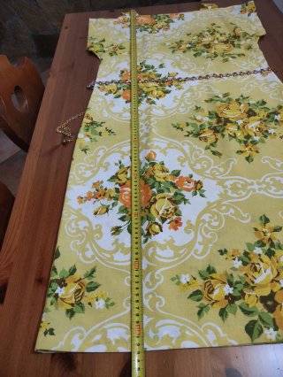 Vestito estivo fatto a mano floreale