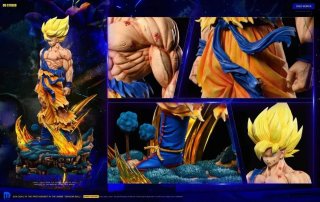 Resina Du Studio Goku SSJ 1/3 Dragon Ball