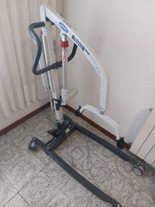 Grua de transferencia para gente mayor + 2 arneses