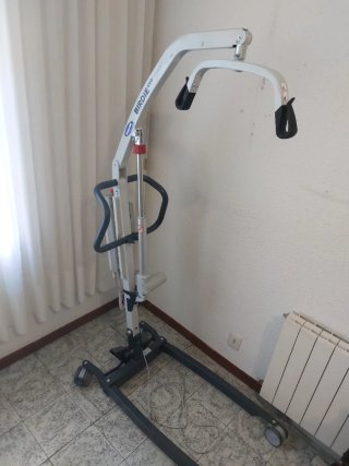 Grua de transferencia para gente mayor + 2 arneses