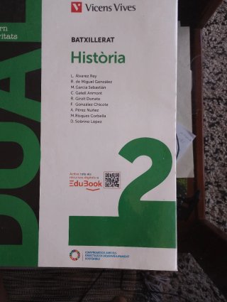 Libro historia , actividades , Vicens Vives 2 bac