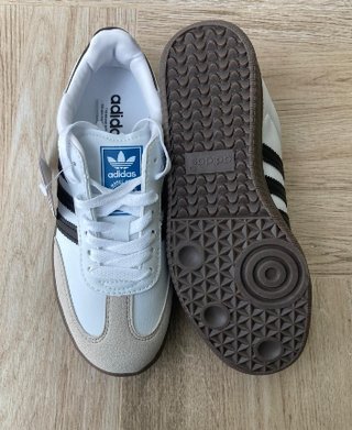 Adidas Samba Blancas y Beige