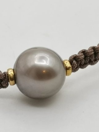 Pulsera Perla y Oro 18k