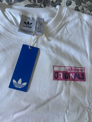 Camiseta Adidas Originals Talla M Blanca Unisex