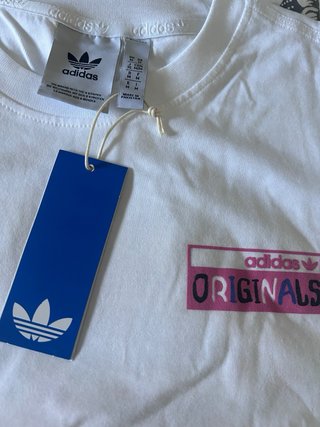 Camiseta Adidas Originals Talla M Blanca Unisex
