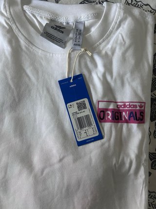Camiseta Adidas Originals Talla M Blanca Unisex