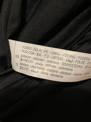 Bañador Oysho Negro Escote V Talla S