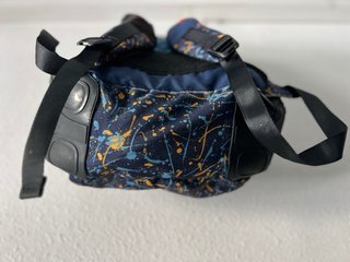 Mochila Totto Crayoles Azul