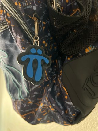 Mochila Totto Crayoles Azul